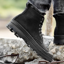 Load image into Gallery viewer, Black Warm Winter Men Boots
