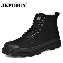 Load image into Gallery viewer, Black Warm Winter Men Boots
