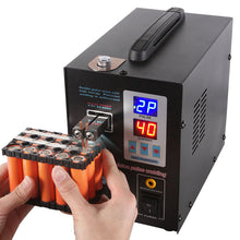 Load image into Gallery viewer, SUNKKO 737G Spot Welder 1.5kw LED Illumination Dual Digital Display Double Pulse Welding Machine For 18650 Battery
