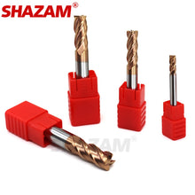 Load image into Gallery viewer, Milling Cutter Alloy Coating Tungsten Steel Tool Cnc Maching Hrc55 Endmill SHAZAM Top  Milling Cutter Kit Milling Machine Tools
