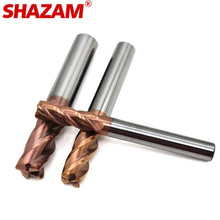 Load image into Gallery viewer, Milling Cutter Alloy Coating Tungsten Steel Tool Cnc Maching Hrc55 Endmill SHAZAM Top  Milling Cutter Kit Milling Machine Tools
