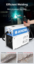 Load image into Gallery viewer, ANDELI Digital Household 220V MIG-250E Mini Semi-automatic MIG welding machine without Gas Flux Core Wire Inverter MIG Welder
