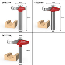 Load image into Gallery viewer, 6mm V Bit-1PCS,CNC solid carbide end mill,tungsten steel woodworking milling cutter,3D wood MDF router bit,60 90 120 150 degrees
