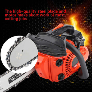 Chainsaw Machine 900W 12" Gasoline Chainsaw Wood Cutting Grindling Machine 160ml Oil Capacity Gasoline Chainsaw Garden Tools