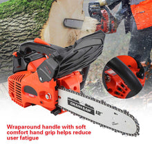 Load image into Gallery viewer, Chainsaw Machine 900W 12&quot; Gasoline Chainsaw Wood Cutting Grindling Machine 160ml Oil Capacity Gasoline Chainsaw Garden Tools
