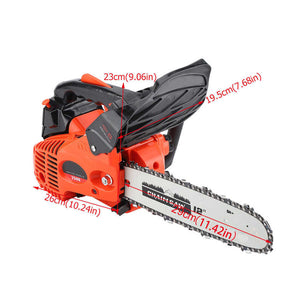 Chainsaw Machine 900W 12" Gasoline Chainsaw Wood Cutting Grindling Machine 160ml Oil Capacity Gasoline Chainsaw Garden Tools