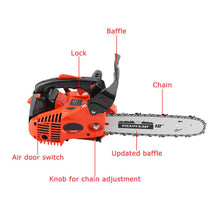 Load image into Gallery viewer, Chainsaw Machine 900W 12&quot; Gasoline Chainsaw Wood Cutting Grindling Machine 160ml Oil Capacity Gasoline Chainsaw Garden Tools
