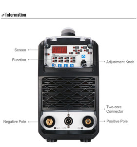 ANDELI Intelligent TIG Welder TIG-250MPL TIG Welding Machine COLD/PULSE/ TIG Welding Cold Welding Spot Welding tig inverter