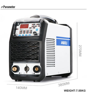 ANDELI Intelligent TIG Welder TIG-250MPL TIG Welding Machine COLD/PULSE/ TIG Welding Cold Welding Spot Welding tig inverter