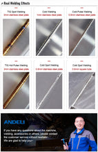 Load image into Gallery viewer, ANDELI Intelligent TIG Welder TIG-250MPL TIG Welding Machine COLD/PULSE/ TIG Welding Cold Welding Spot Welding tig inverter
