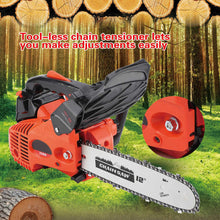 Load image into Gallery viewer, Chainsaw Machine 900W 12&quot; Gasoline Chainsaw Wood Cutting Grindling Machine 160ml Oil Capacity Gasoline Chainsaw Garden Tools
